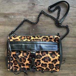 Rebecca Minkoff Calf Hair Leopard Print MAC